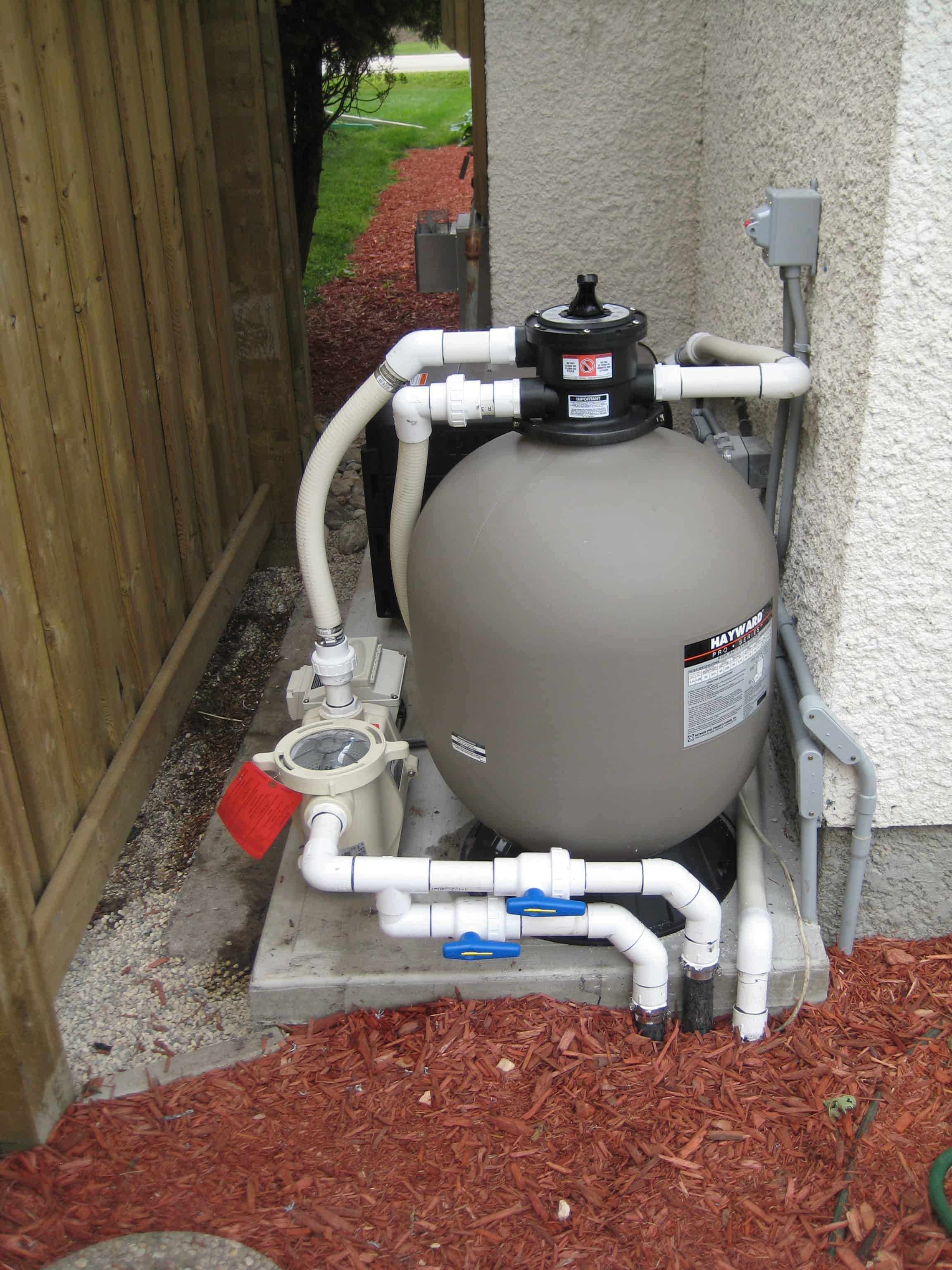 hayward sand filter for inground pool