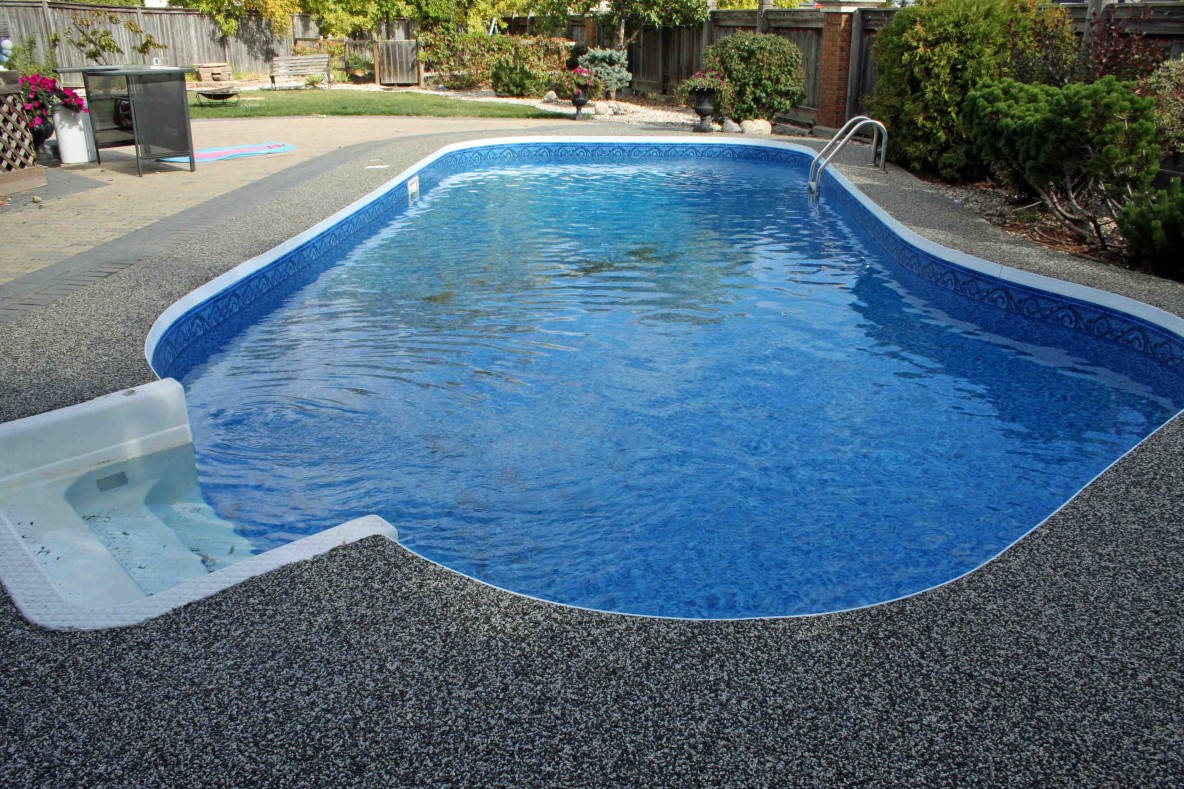 liner pool coping