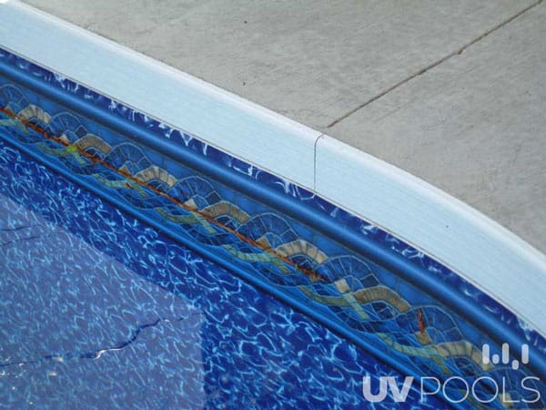 Coping Repair Uv Pools, In Ground Pool Coping